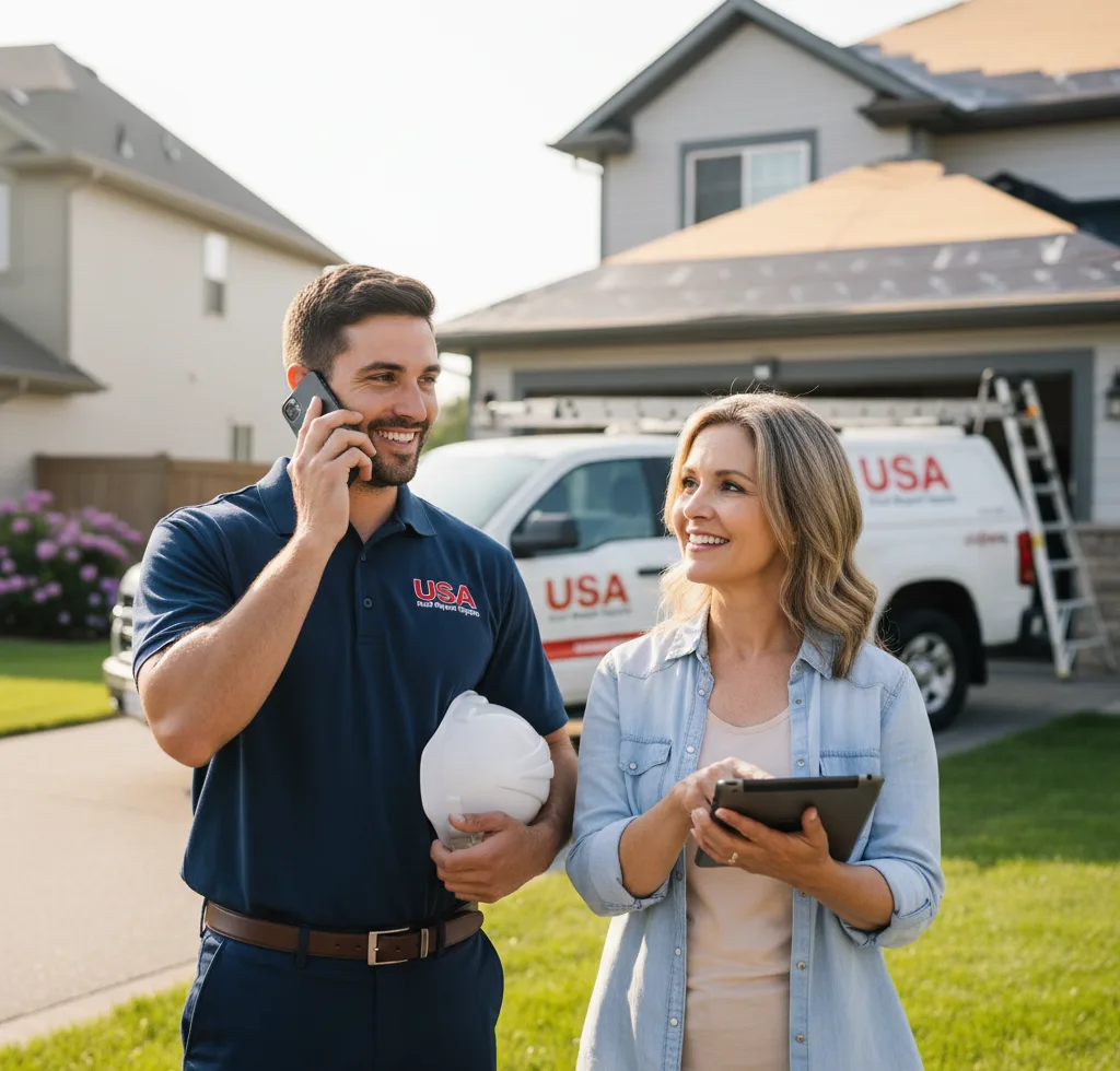 USA Roof Repair Experts customer support in New Orleans